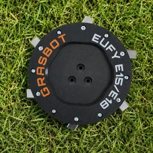 Mähteller für eufy E15 und E18 im Rasen