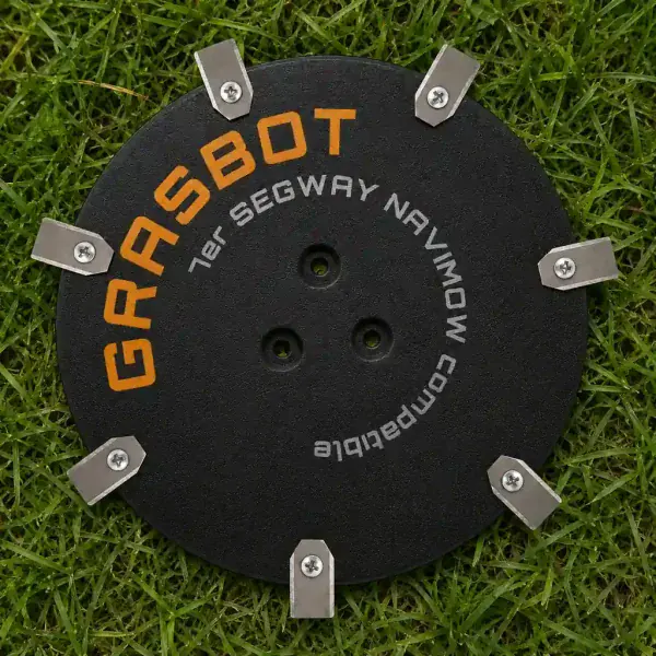 Mähteller für Segway Navimow i215 LiDAR im Rasen