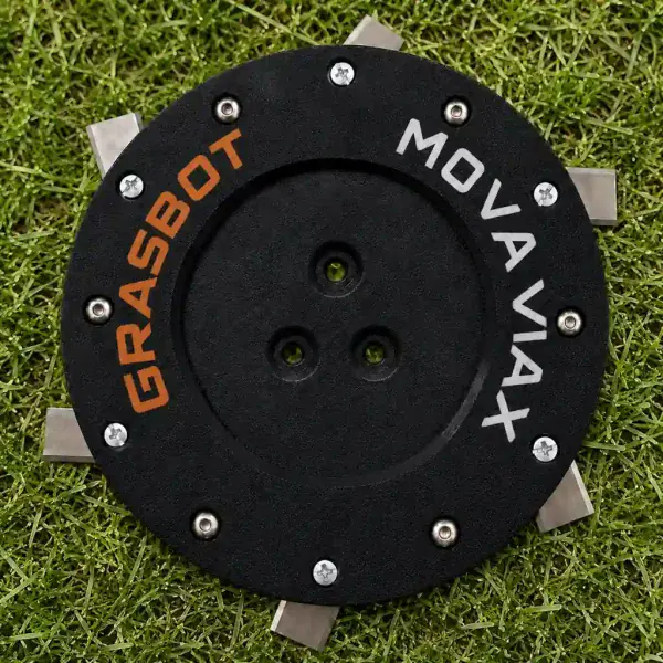 Mähteller für MOVA VIAX im Rasen